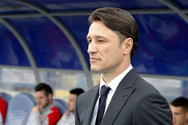 Croatia head coach Niko Kovac looks on ahead of the international soccer friendly match between Croatia and Mali, in Osijek, Croatia, Saturday, May 31, 2014. (AP Photo/Darko Bandic)
