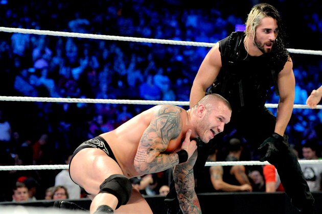 Seth Rollins and Randy Orton Seth Rollins and Randy Orton