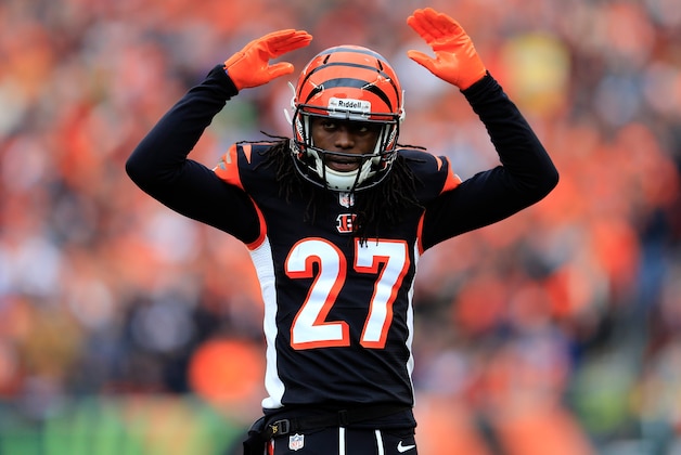 CINCINNATI, OH - JANUARY 05: Cornerback Dre Kirkpatrick #27 of the Cincinnati Bengals reacts against the San Diego Chargers during a Wild Card Playoff game at Paul Brown Stadium on January 5, 2014 in Cincinnati, Ohio. (Photo by Rob Carr/Getty Images) CINCINNATI, OH - JANUARY 05: Cornerback Dre Kirkpatrick #27 of the Cincinnati Bengals reacts against the San Diego Chargers during a Wild Card Playoff game at Paul Brown Stadium on January 5, 2014 in Cincinnati, Ohio. (Photo by Rob Carr/Getty Images)