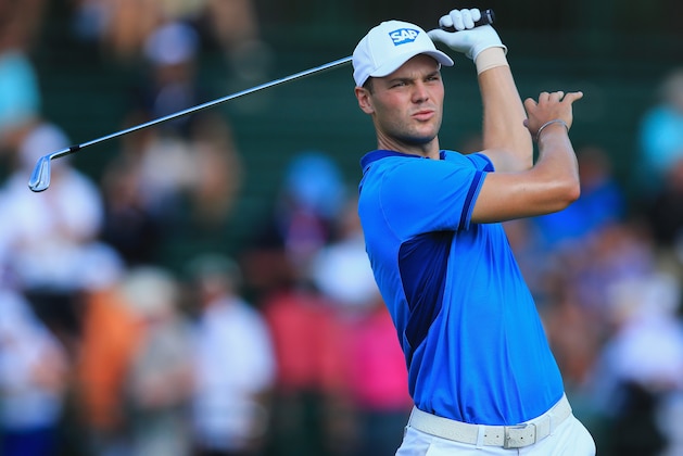 PINEHURST, NC - JUNE 12: Martin Kaymer of Germany hits his tee shot on the 13th hole during the first round of the 114th U.S. Open at Pinehurst Resort & Country Club, Course No. 2 on June 12, 2014 in Pinehurst, North Carolina.  (Photo by David Cannon/Getty Images)