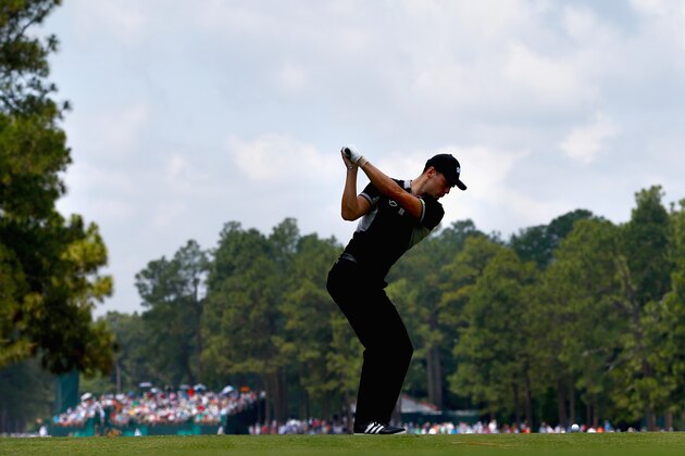 PINEHURST, NC - JUNE 13:  Martin Kaymer of Germany hits his tee shot on the fifth hole during the second round of the 114th U.S. Open at Pinehurst Resort & Country Club, Course No. 2 on June 13, 2014 in Pinehurst, North Carolina.  (Photo by Sam Greenwood/Getty Images)
