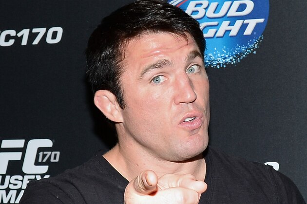 LAS VEGAS, NV - FEBRUARY 22:  Mixed martial artist Chael Sonnen attends the UFC 170 event at the Mandalay Bay Events Center on February 22, 2014 in Las Vegas, Nevada.  (Photo by Ethan Miller/Getty Images)