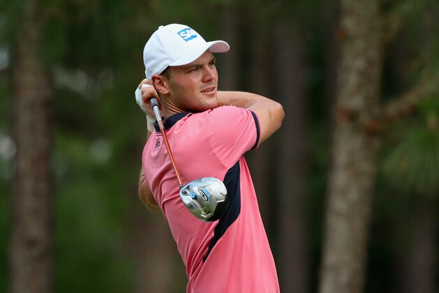PINEHURST, NC - JUNE 14:  Martin Kaymer of Germany hits his tee shot on the fifth hole during the third round of the 114th U.S. Open at Pinehurst Resort & Country Club, Course No. 2 on June 14, 2014 in Pinehurst, North Carolina.  (Photo by Andrew Redington/Getty Images)