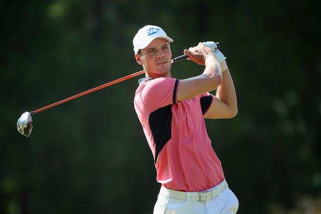 PINEHURST, NC - JUNE 14:  Martin Kaymer of Germany hits his tee shot on the eighth hole during the third round of the 114th U.S. Open at Pinehurst Resort & Country Club, Course No. 2 on June 14, 2014 in Pinehurst, North Carolina.  (Photo by Andrew Redington/Getty Images)