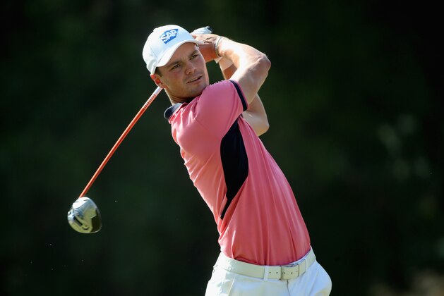 PINEHURST, NC - JUNE 14:  Martin Kaymer of Germany hits his tee shot on the eighth hole during the third round of the 114th U.S. Open at Pinehurst Resort & Country Club, Course No. 2 on June 14, 2014 in Pinehurst, North Carolina.  (Photo by Andrew Redington/Getty Images)