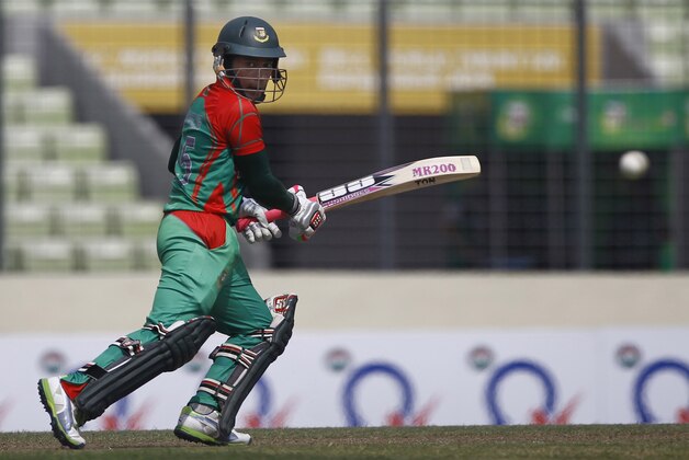 Bangladesh captain Mushfiqur Rahim plays a shot during their first one-day International cricket match against India in Dhaka, Bangladesh, Sunday, June 15, 2014. (AP Photo/A.M. Ahad) Bangladesh captain Mushfiqur Rahim plays a shot during their first one-day International cricket match against India in Dhaka, Bangladesh, Sunday, June 15, 2014. (AP Photo/A.M. Ahad)