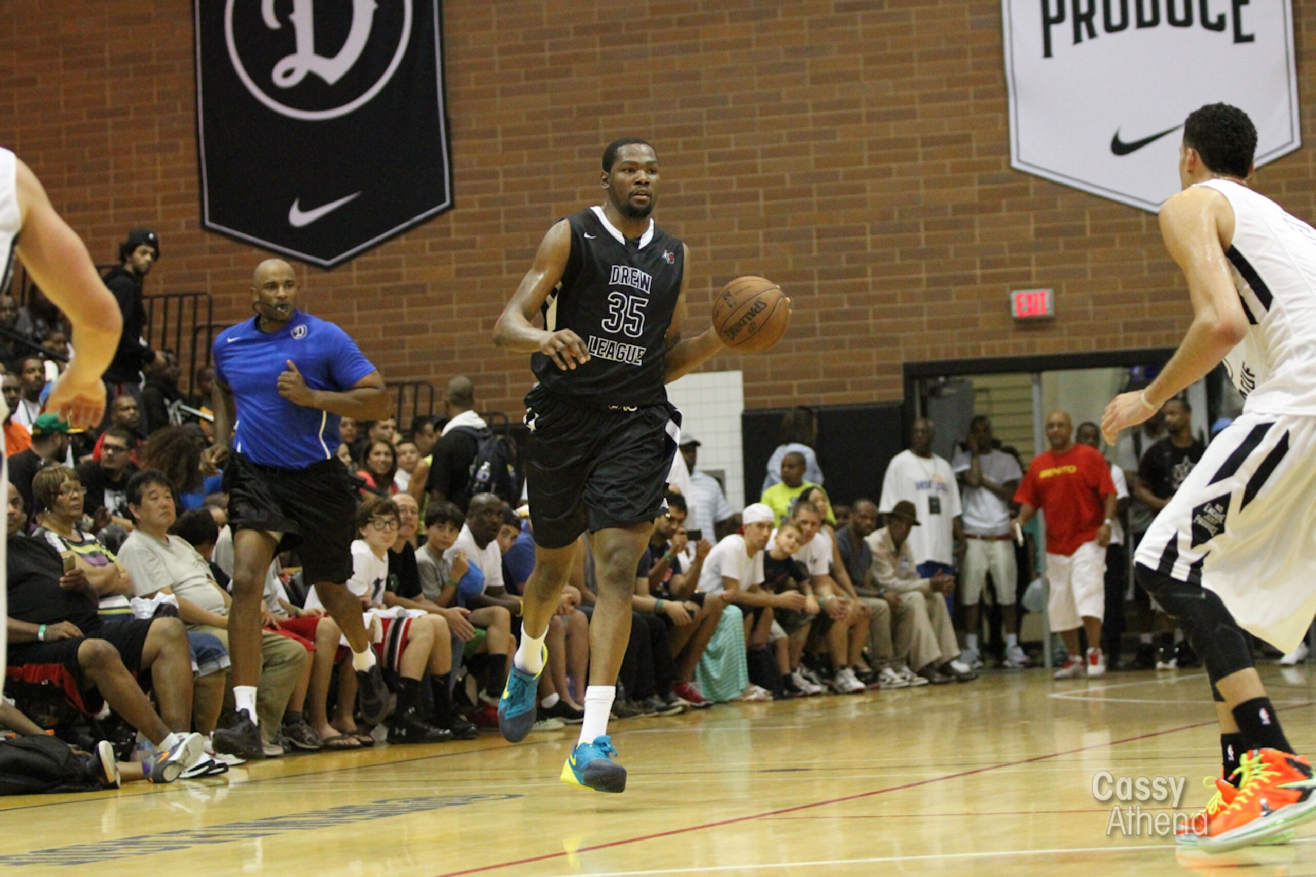 Kevin Durant at the Drew League.