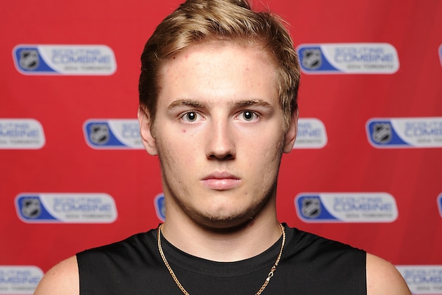 TORONTO, CANADA - MAY 29: Ivan Barbashev poses for a head shot prior to testing at the NHL Combine May 29, 2014 at the Westin Bristol in Toronto, Ontario, Canada. (Photo by Graig Abel/NHLI via Getty Images) TORONTO, CANADA - MAY 29: Ivan Barbashev poses for a head shot prior to testing at the NHL Combine May 29, 2014 at the Westin Bristol in Toronto, Ontario, Canada. (Photo by Graig Abel/NHLI via Getty Images)