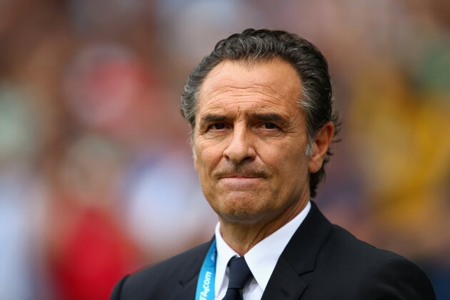 NATAL, BRAZIL - JUNE 24:  Head coach Cesare Prandelli looks on prior to the 2014 FIFA World Cup Brazil Group D match between Italy and Uruguay at Estadio das Dunas on June 24, 2014 in Natal, Brazil.  (Photo by Clive Rose/Getty Images)