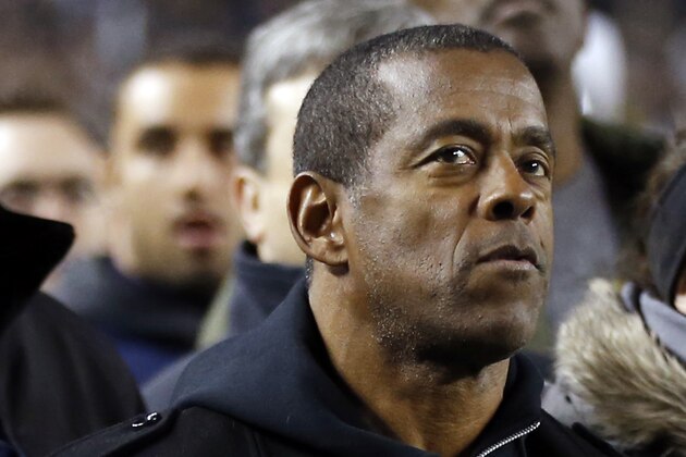 FILE - In this Nov. 9, 2013, file photo, former Pittsburgh and NFL Hall of Fame running back Tony Dorsett stands on the sideline before the start of an NCAA football game between Pittsburgh and Notre Dame in Pittsburgh. Dorsett is one of more than 4,500 former players that have filed suit, some accusing the NFL football league of fraud for its handling of concussions. A federal judge on Tuesday, Jan. 14, 2014, denied preliminary approval of a $765 million settlement of NFL concussion claims, fearing it may not be enough to cover 20,000 retired players. (AP Photo/Keith Srakocic, File)