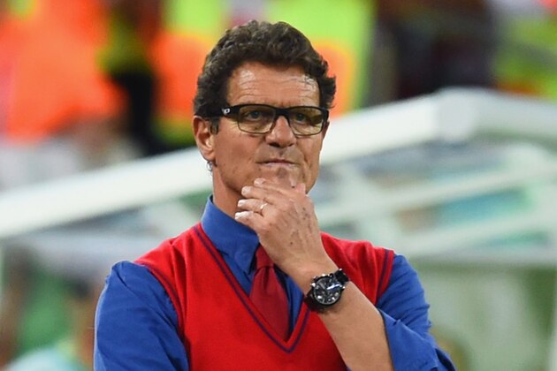 CURITIBA, BRAZIL - JUNE 26: Head coach Fabio Capello of Russia looks on during the 2014 FIFA World Cup Brazil Group H match between Algeria and Russia at Arena da Baixada on June 26, 2014 in Curitiba, Brazil. (Photo by Matthias Hangst/Getty Images) CURITIBA, BRAZIL - JUNE 26: Head coach Fabio Capello of Russia looks on during the 2014 FIFA World Cup Brazil Group H match between Algeria and Russia at Arena da Baixada on June 26, 2014 in Curitiba, Brazil. (Photo by Matthias Hangst/Getty Images)