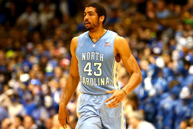 DURHAM, NC - MARCH 08:  James Michael McAdoo #43 of the North Carolina Tar Heels during their game at Cameron Indoor Stadium on March 8, 2014 in Durham, North Carolina.  (Photo by Streeter Lecka/Getty Images)
