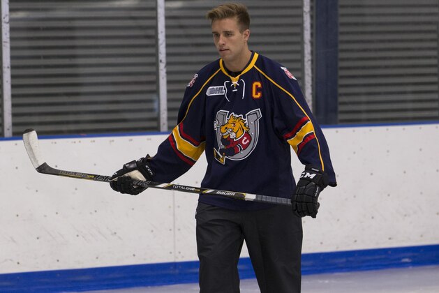 PHILADELPHIA, PA - JUNE 26: Aaron Ekblad attends the 2014 NHL Draft - Top Prospects Clinic on June 26, 2014 at Scanlon Ice Rink in Philadelphia, Pennsylvania. (Photo by Mitchell Leff/Getty Images)
