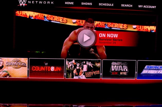 WWE Network announcement.