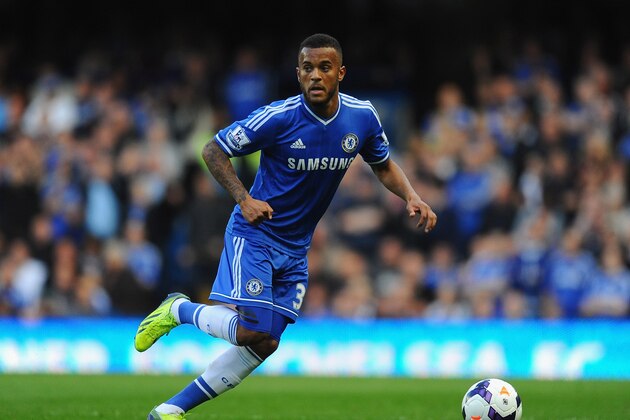 LONDON, ENGLAND - OCTOBER 19:  Ryan Bertrand of Chelsea in action during the Barclays Premier League match between Chelsea and Cardiff City at Stamford Bridge on October 19, 2013 in London, England.  (Photo by Mike Hewitt/Getty Images)