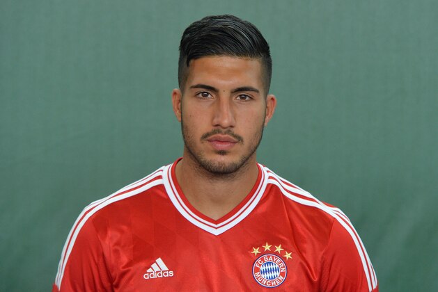 Emre Can poses during the official photo opportunity of the German first division Bundesliga soccer team FC Bayern Munich in Munich, southern Germany, on Thursday, July 18, 2013 (AP Photo/Kerstin Joensson) Emre Can poses during the official photo opportunity of the German first division Bundesliga soccer team FC Bayern Munich in Munich, southern Germany, on Thursday, July 18, 2013 (AP Photo/Kerstin Joensson)