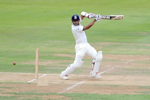 DERBY, ENGLAND - JULY 2:  Stuart Binny of India in action during day two of the tour match between Derbyshire and India at The 3aaa County Ground on July 2, 2014 in Derby, England. (Photo by Clint Hughes/Getty Images)