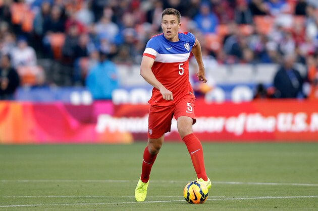 SAN FRANCISCO, CA - MAY 27: Matt Besler #5 of the United States in action against Azerbaijan during their match at Candlestick Park on May 27, 2014 in San Francisco, California. (Photo by Ezra Shaw/Getty Images) SAN FRANCISCO, CA - MAY 27: Matt Besler #5 of the United States in action against Azerbaijan during their match at Candlestick Park on May 27, 2014 in San Francisco, California. (Photo by Ezra Shaw/Getty Images)