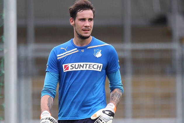 SINSHEIM, GERMANY - JUNE 19:  Goalkeeper Jens Grahl of Hoffenheim takes part in the first training session of TSG 1899 Hoffenheim for the upcoming Bundesliga season 2012/13 at Dietmar-Hopp-Stadion on June 19, 2012 in Sinsheim, Germany.  (Photo by Thomas Niedermueller/Getty Images)