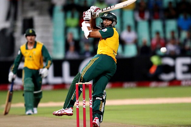 DURBAN, SOUTH AFRICA - MARCH 12:  Hashim Amla of South Africa bats during the 2nd T20 International match between South Africa and Australia at Sahara Stadium Kingsmead on March 12, 2014 in Durban, South Africa. (Photo by Anesh Debiky/Gallo Images/Getty Images)