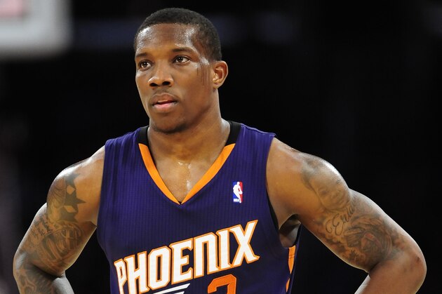 Phoenix Suns guard Eric Bledsoe in the first half of an NBA basketball game against the Los Angeles Lakers, Sunday, March 30, 2014, in Los Angeles.(AP Photo/Gus Ruelas) Phoenix Suns guard Eric Bledsoe in the first half of an NBA basketball game against the Los Angeles Lakers, Sunday, March 30, 2014, in Los Angeles.(AP Photo/Gus Ruelas)