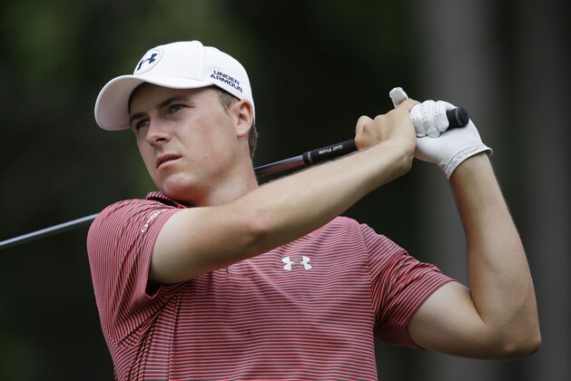 Jordan Spieth hits from the ninth tee during the final round of The Players championship golf tournament at TPC Sawgrass, Sunday, May 11, 2014 in Ponte Vedra Beach, Fla. (AP Photo/Gerald Herbert) Jordan Spieth hits from the ninth tee during the final round of The Players championship golf tournament at TPC Sawgrass, Sunday, May 11, 2014 in Ponte Vedra Beach, Fla. (AP Photo/Gerald Herbert)