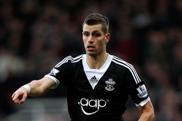 LONDON, ENGLAND - FEBRUARY 22:  Morgan Schneiderlin of Southampton in action during the Barclays Premier League match between West Ham and Southampton at Boleyn Ground on February 22, 2014 in London, England.  (Photo by Ben Hoskins/Getty Images)