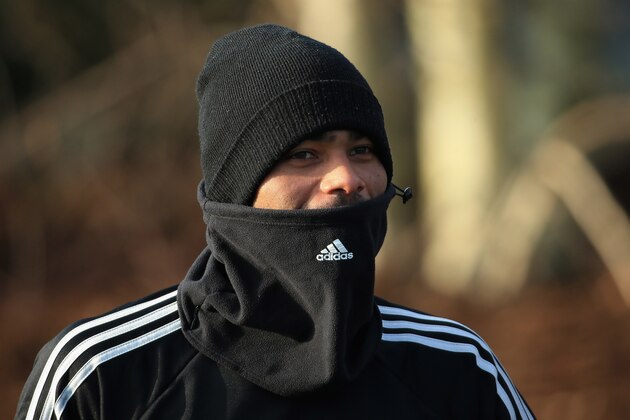 COBHAM, ENGLAND - DECEMBER 10:  Ashley Cole walks out during the Chelsea FC Training session ahead of tomorrow's UEFA Champions League match against FC Steaua Bucuresti on December 10, 2013 in Cobham, England.  (Photo by Richard Heathcote/Getty Images)