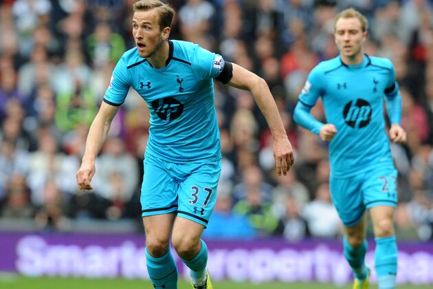 Tottenham's Harry Kane, left, during the English Premier League soccer match between West Bromwich Albion and Tottenham Hotspur at The Hawthorns Stadium in West Bromwich, England, Saturday, April 12, 2014. (AP Photo/Rui Vieira) Tottenham's Harry Kane, left, during the English Premier League soccer match between West Bromwich Albion and Tottenham Hotspur at The Hawthorns Stadium in West Bromwich, England, Saturday, April 12, 2014. (AP Photo/Rui Vieira)