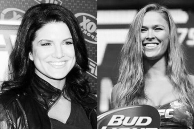 ANAHEIM, CA - NOVEMBER 12:  Mixed martial arts fighter Gina Carano attends UFC on Fox:  Live Heavyweight Championship at the Honda Center on November 12, 2011 in Anaheim, California.  (Photo by Jason Merritt/Getty Images)