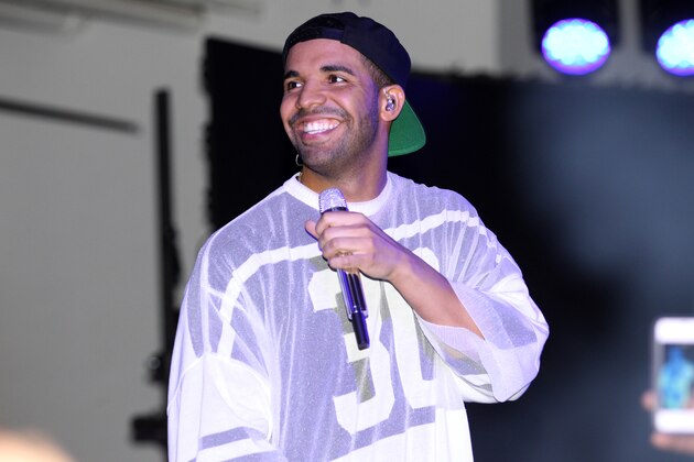 Drake is seen performing at Drake is seen performing at
