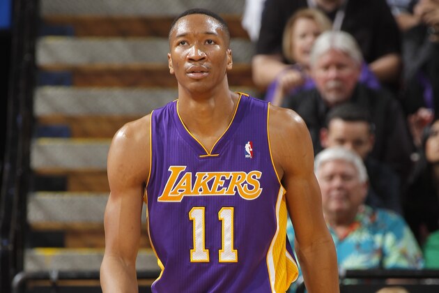 SACRAMENTO, CA - APRIL 2: Wesley Johnson #11 of the Los Angeles Lakers in a game against the Sacramento Kings on April 2, 2014 at Sleep Train Arena in Sacramento, California. NOTE TO USER: User expressly acknowledges and agrees that, by downloading and or using this photograph, User is consenting to the terms and conditions of the Getty Images Agreement. Mandatory Copyright Notice: Copyright 2014 NBAE (Photo by Rocky Widner/NBAE via Getty Images) SACRAMENTO, CA - APRIL 2: Wesley Johnson #11 of the Los Angeles Lakers in a game against the Sacramento Kings on April 2, 2014 at Sleep Train Arena in Sacramento, California. NOTE TO USER: User expressly acknowledges and agrees that, by downloading and or using this photograph, User is consenting to the terms and conditions of the Getty Images Agreement. Mandatory Copyright Notice: Copyright 2014 NBAE (Photo by Rocky Widner/NBAE via Getty Images)