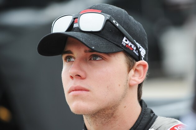 ELKHART LAKE, W.I. - JUNE 21: Ryan Reed, driver of the #16 ADA Drive to Stop Diabetes Ford, looks on during qualifying for the NASCAR Nationwide Series Gardner Denver 200 Fired Up by Johnsonville at Road America, June 21, 2014 in Elkhart Lake, Wisconsin. (Photo by Rainier Ehrhardt/Getty Images)