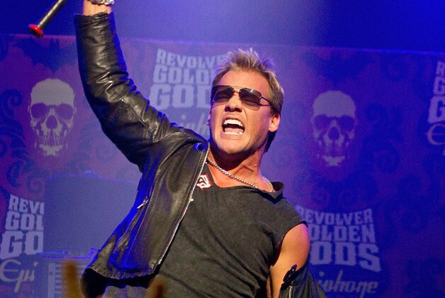 Chris Jericho on stage during the 3rd Annual Revolver Golden God Awards held at Club Nokia on April 20, 2011 in Los Angeles, California.  (Photo by Paul A. Hebert/Invision/AP)