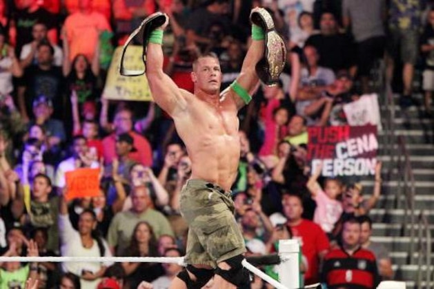 John Cena retained his title at Battleground.
