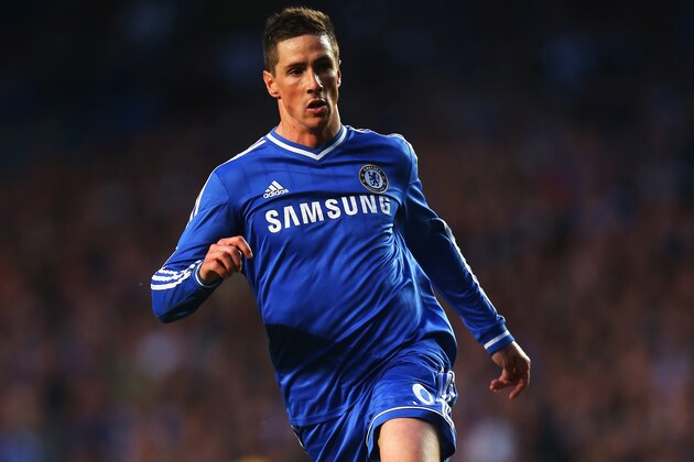 LONDON, ENGLAND - APRIL 30: Fernando Torres of Chelsea in action during the UEFA Champions League semi-final second leg match between Chelsea and Club Atletico de Madrid at Stamford Bridge on April 30, 2014 in London, England. (Photo by Clive Rose/Getty Images) LONDON, ENGLAND - APRIL 30: Fernando Torres of Chelsea in action during the UEFA Champions League semi-final second leg match between Chelsea and Club Atletico de Madrid at Stamford Bridge on April 30, 2014 in London, England. (Photo by Clive Rose/Getty Images)