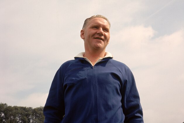 1965:  Tottenham Hotspur manager Bill Nicholson. \ Mandatory Credit:  Don Morley/Allsport