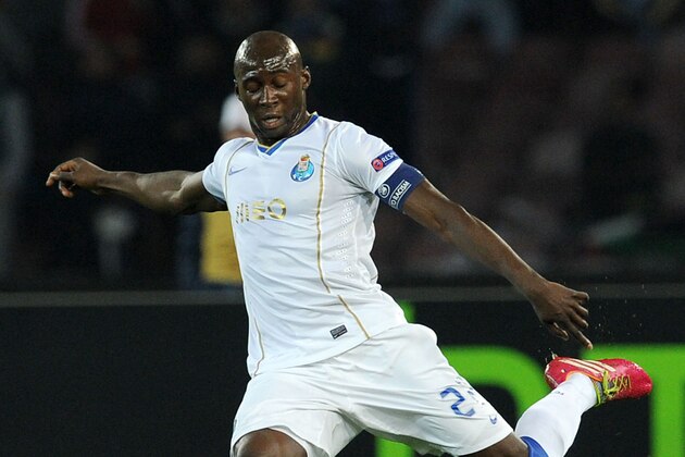 NAPLES, ITALY - MARCH 20:  Elaquim Mangala of FC Porto in action during the UEFA Europa League Round of 16 match between SSC Napoli and FC Porto at Stadio San Paolo on March 20, 2014 in Naples, Italy.  (Photo by Giuseppe Bellini/Getty Images)