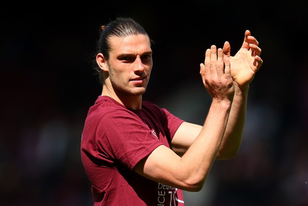 LONDON, ENGLAND - MAY 03:  Andy Carroll of West Ham celebrates folowing his team's 2-0 victory during the Barclays Premier League match between West Ham United and Tottenham Hotspur at Boleyn Ground on May 3, 2014 in London, England.  (Photo by Bryn Lennon/Getty Images)