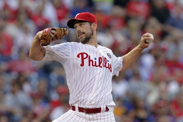 PHILADELPHIA - JULY 21: Starter Cliff Lee #33 of the Philadelphia Phillies throws a pitch in the second inning during a game against the San Francisco Giants at Citizens Bank Park on July 21, 2014 in Philadelphia, Pennsylvania. (Photo by Hunter Martin/Getty Images) PHILADELPHIA - JULY 21: Starter Cliff Lee #33 of the Philadelphia Phillies throws a pitch in the second inning during a game against the San Francisco Giants at Citizens Bank Park on July 21, 2014 in Philadelphia, Pennsylvania. (Photo by Hunter Martin/Getty Images)