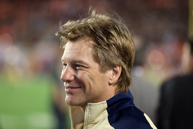MIAMI GARDENS, FL - JANUARY 07: Jon Bon Jovi looks on prior to the 2013 Discover BCS National Championship game between the Alabama Crimson Tide and the Notre Dame Fighting Irish at Sun Life Stadium on January 7, 2013 in Miami Gardens, Florida. (Photo by Streeter Lecka/Getty Images) MIAMI GARDENS, FL - JANUARY 07: Jon Bon Jovi looks on prior to the 2013 Discover BCS National Championship game between the Alabama Crimson Tide and the Notre Dame Fighting Irish at Sun Life Stadium on January 7, 2013 in Miami Gardens, Florida. (Photo by Streeter Lecka/Getty Images)
