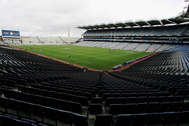 DUBLIN, IRELAND - FEBRUARY 24:  A general view of the stadium prior to kickoff during the RBS Six Nations Championship match between Ireland and England at Croke Park on February 24, 2007 in Dublin, Ireland.  (Photo by David Rogers/Getty Images)