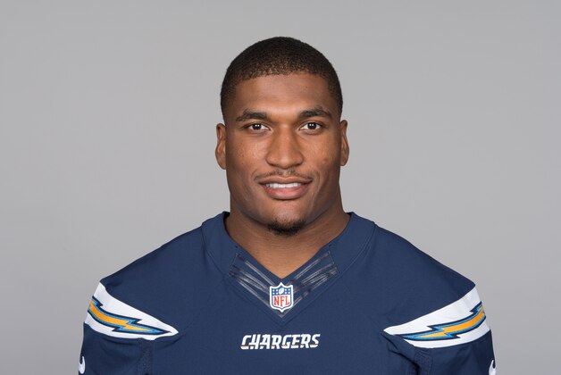 This is a photo of Larry English of the San Diego Chargers NFL football team. This image reflects the San Diego Chargers active roster as of Tuesday, June 17, 2014. (AP Photo)