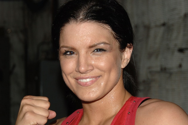 STUDIO CITY, CA - MAY 19:  MMA fighter Gina Carano attends CBS's 'Elite XC Saturday Night Fights' Press Conference at CBS Radford Studios on May 19, 2008 in Studio City, California.  (Photo by Stephen Shugerman/Getty Images)
