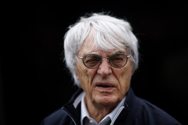 NORTHAMPTON, ENGLAND - JULY 05: F1 Supremo Bernie Ecclestone walks into the paddock for final practice ahead of the British Formula One Grand Prix at Silverstone Circuit on July 5, 2014 in Northampton, United Kingdom. (Photo by Drew Gibson/Getty Images) NORTHAMPTON, ENGLAND - JULY 05: F1 Supremo Bernie Ecclestone walks into the paddock for final practice ahead of the British Formula One Grand Prix at Silverstone Circuit on July 5, 2014 in Northampton, United Kingdom. (Photo by Drew Gibson/Getty Images)