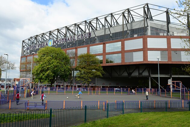 BIRMINGHAM, ENGLAND - APRIL 19:  A view outside the stadium before the Premier League match between Aston Villa and Southampton at Villa Park on April 19, 2014 in Birmingham, England.  (Photo by Shaun Botterill/Getty Images)