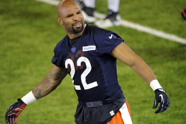 Jun 17, 2014; Lake Forest, IL, USA; Chicago Bears running back Matt Forte (22) during Chicago Bears minicamp at Halas Hall. Mandatory Credit: David Banks-USA TODAY Sports