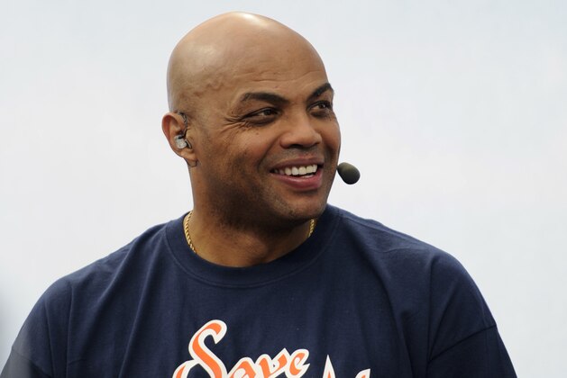 Nov 30, 2013; Auburn, AL, USA; Auburn Tigers former basketball player Charles Barkley on the set of ESPN College Gameday before the game against the Alabama Crimson Tide at Jordan Hare Stadium. Mandatory Credit: Shanna Lockwood-USA TODAY Sports Nov 30, 2013; Auburn, AL, USA; Auburn Tigers former basketball player Charles Barkley on the set of ESPN College Gameday before the game against the Alabama Crimson Tide at Jordan Hare Stadium. Mandatory Credit: Shanna Lockwood-USA TODAY Sports