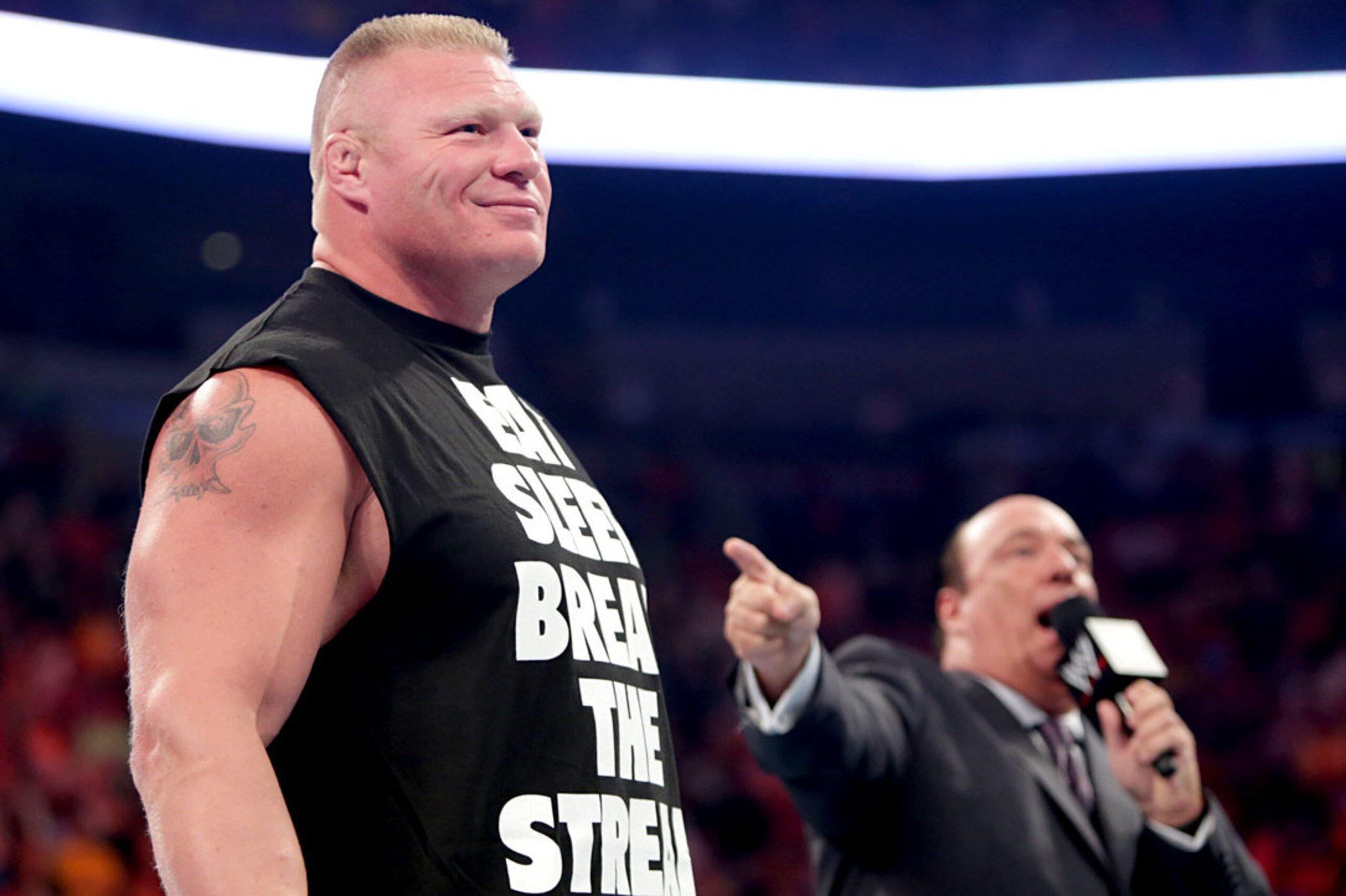 Brock Lesnar and Paul Heyman