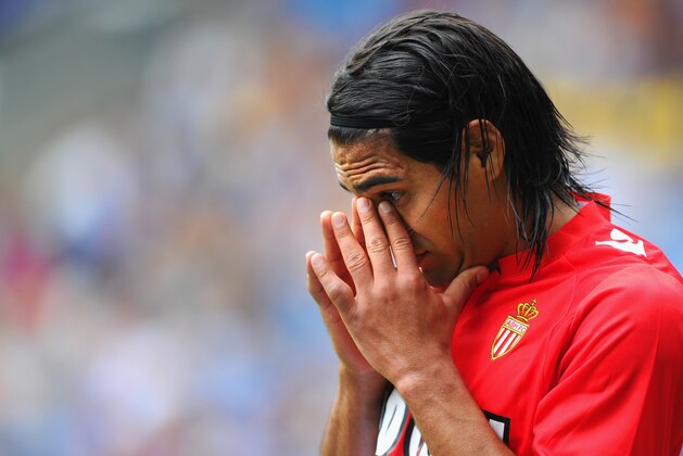 LEICESTER, ENGLAND - JULY 27:  Radamel Falcao of Monaco looks on during the the pre season friendly match between Leicester City and Monaco at The King Power Stadium on July 27, 2013 in Leicester, England.  (Photo by Michael Regan/Getty Images)